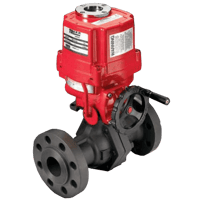 A-T Controls Automated Ball Valve, FD9 Series 600# Flanged